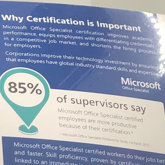 Microsoft Office Outlook 2016 Certification Guide  -New Sealed - Picture 6 of 10